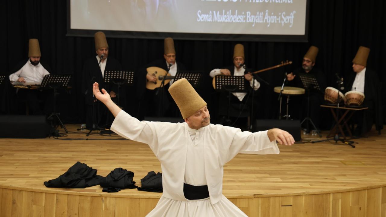 İstanbul Sabahattin Zaim Üniversitesi Şebiarus gecesinde manevi mirası yaşattı