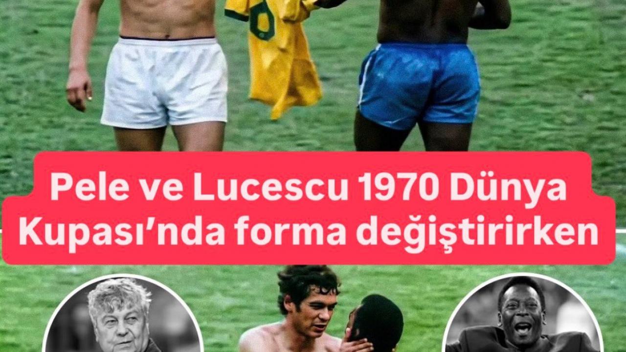 Bir fotoğrafa sığan tarih: İki efsane, Pele ve Luc…