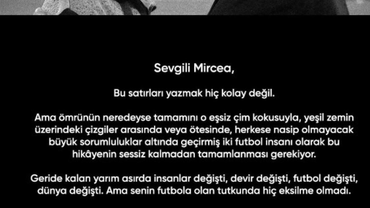 Fatih Terim'den Lucescu'ya duygusal veda: Kader seni çok sevdiğin İstanbul'a...