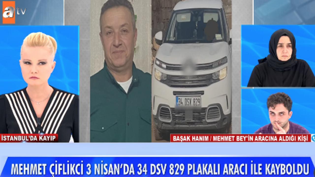 İstanbul'da 3 gündür kayıp olarak aranan Mehmet Çiftlikci'den acı haber