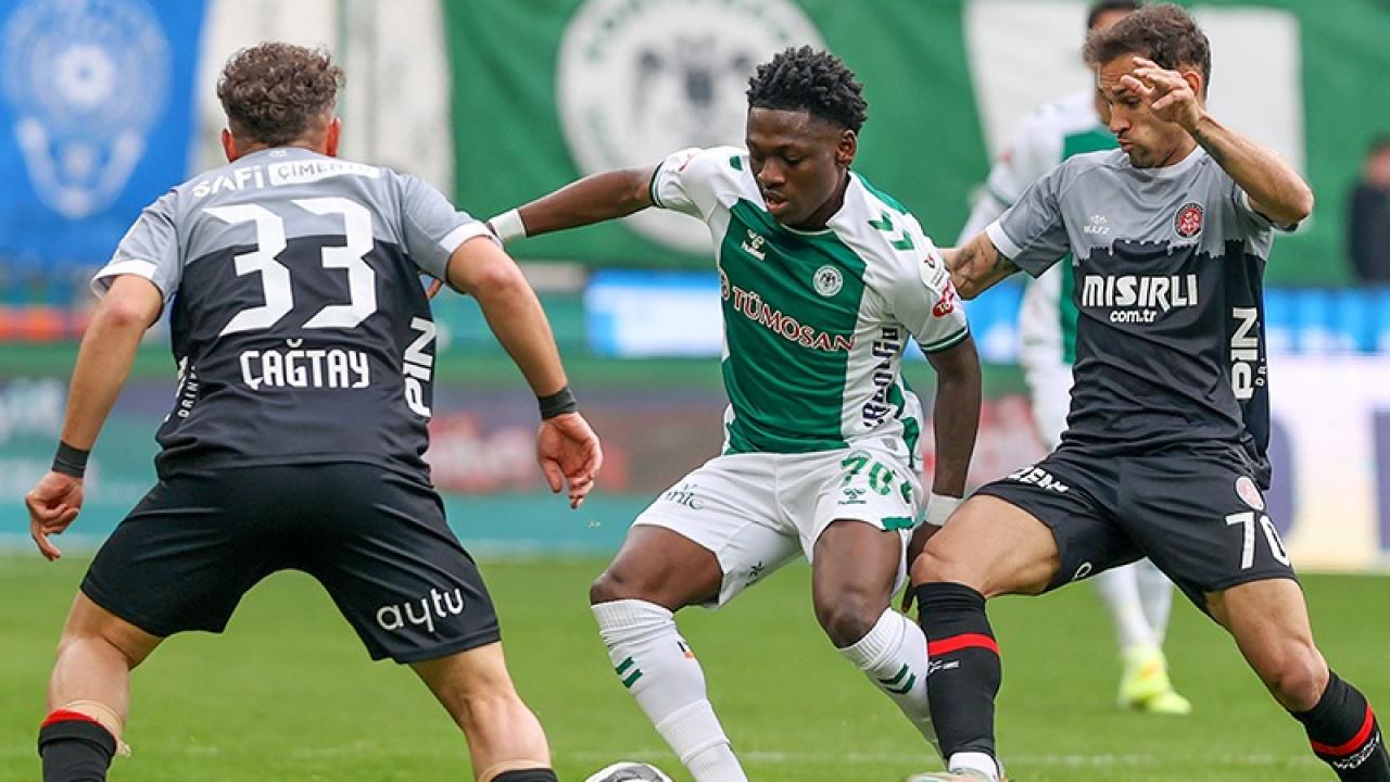 İlaç gibi galibiyet! Fatih Karagümrük'ü 3 golle yıkan Konyaspor uçuşa geçti