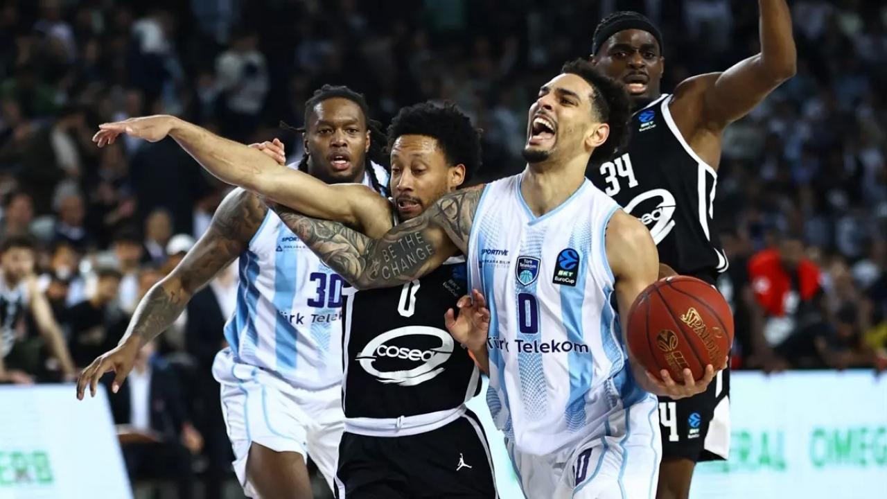 Türk Telekom EuroCup finalinde Beşiktaş'ın rakibi olmak için parkede!