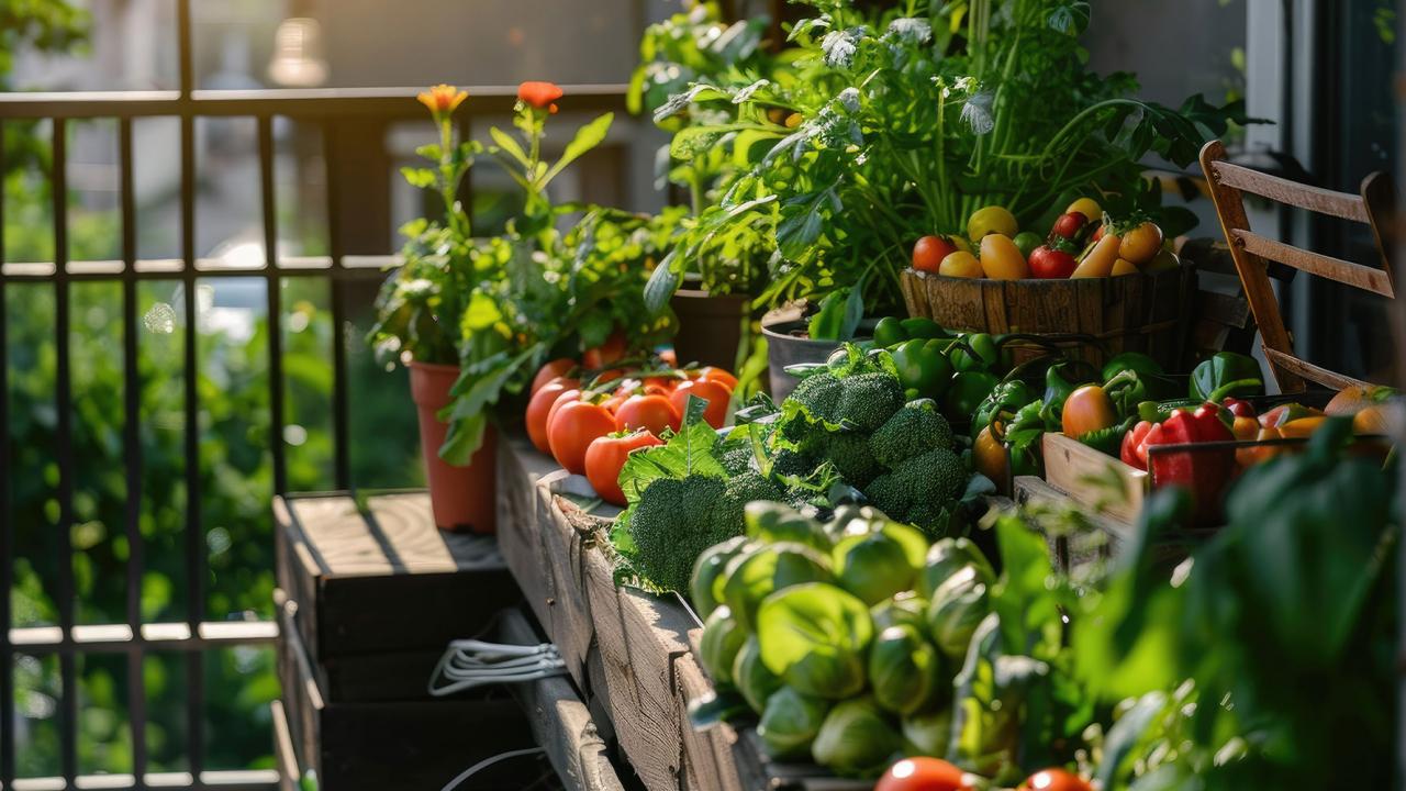 Balkon Sebze Bahçesi: Yaz Hasadı