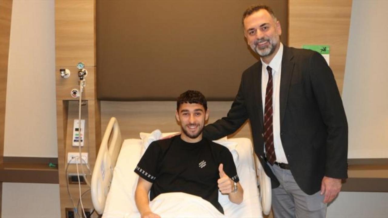 Beşiktaş'ta Kartal Kayra Yılmaz, ameliyat edildi