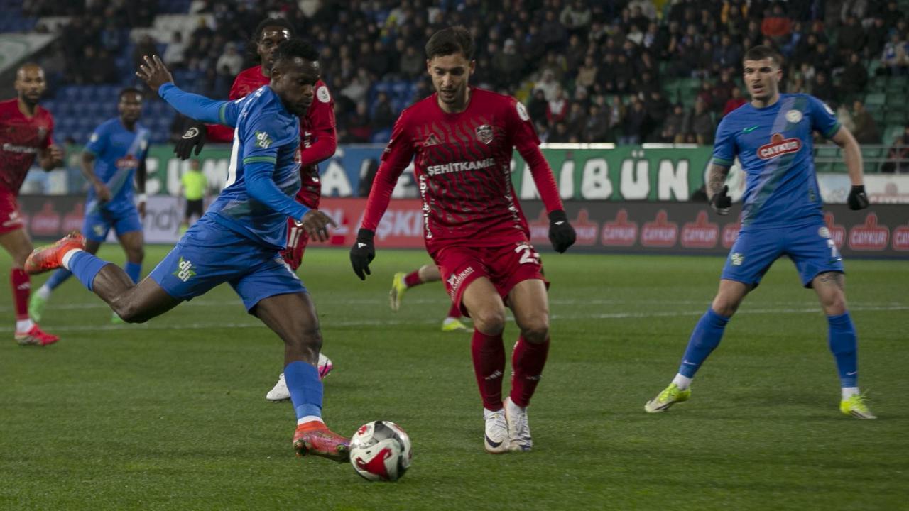 Rizespor fırtına gibi! 3 puanı 2 dakikada aldılar