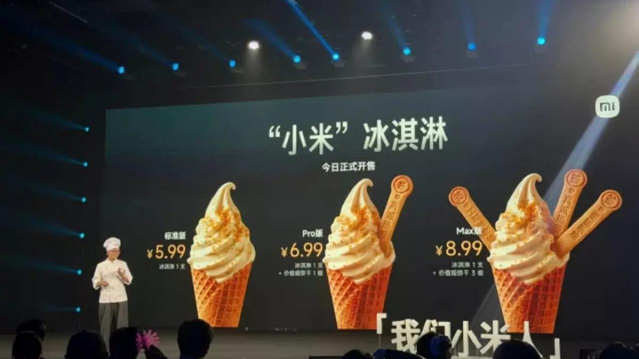 Xiaomi’den bu kez akıllı telefon değil, dondurma tanıttı