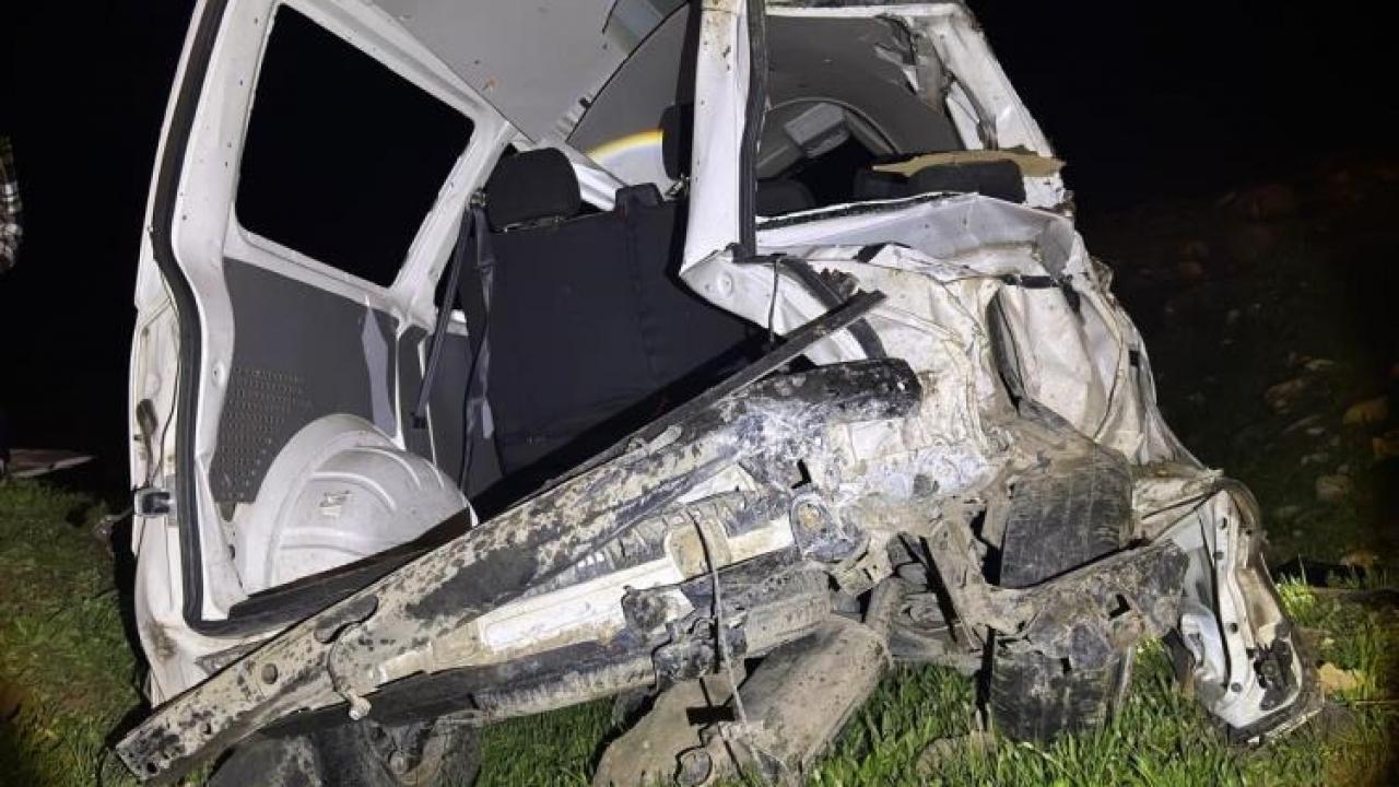 Cizre’de kamyonet şarampole uçtu: 1 ağır yaralı