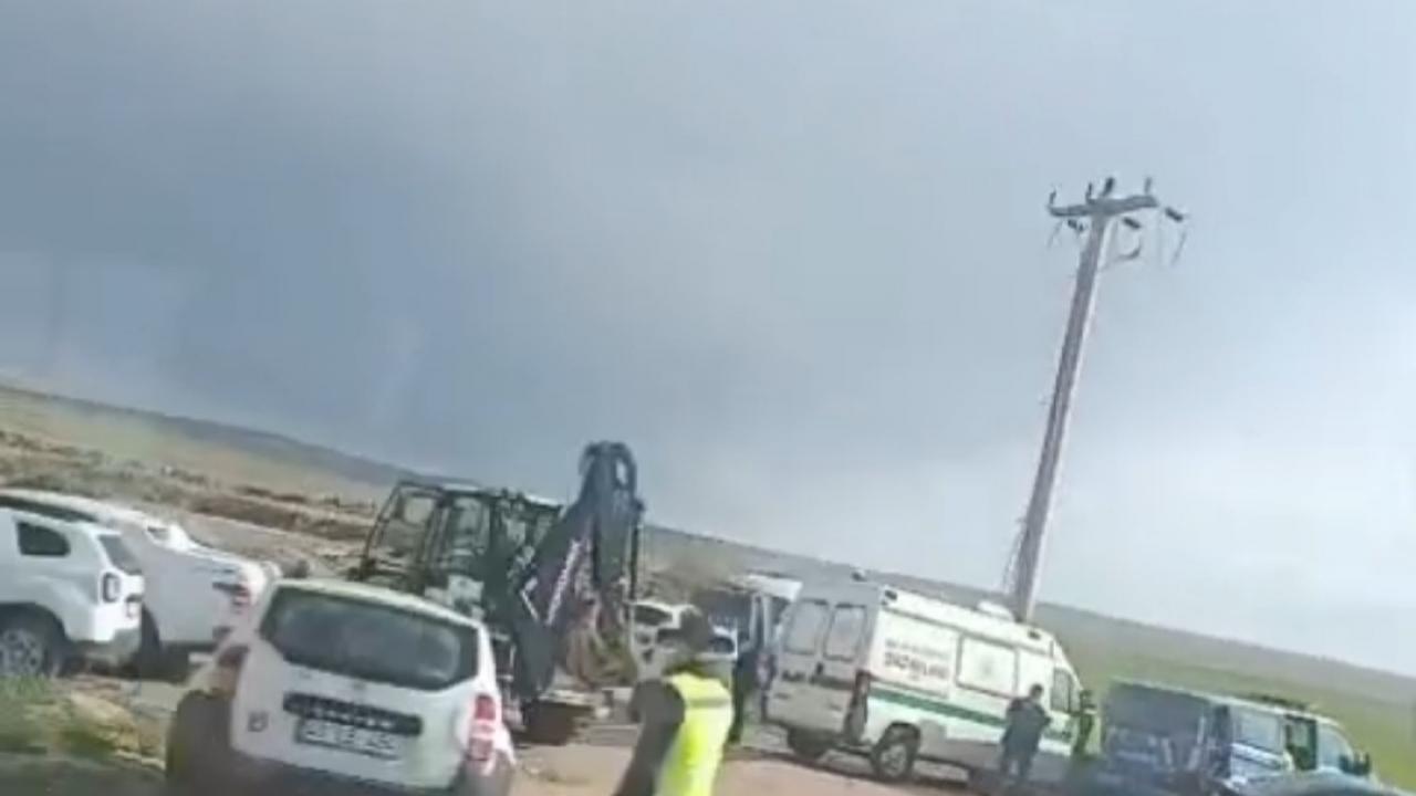Toprağa gömülü kadın cesedi bulundu
