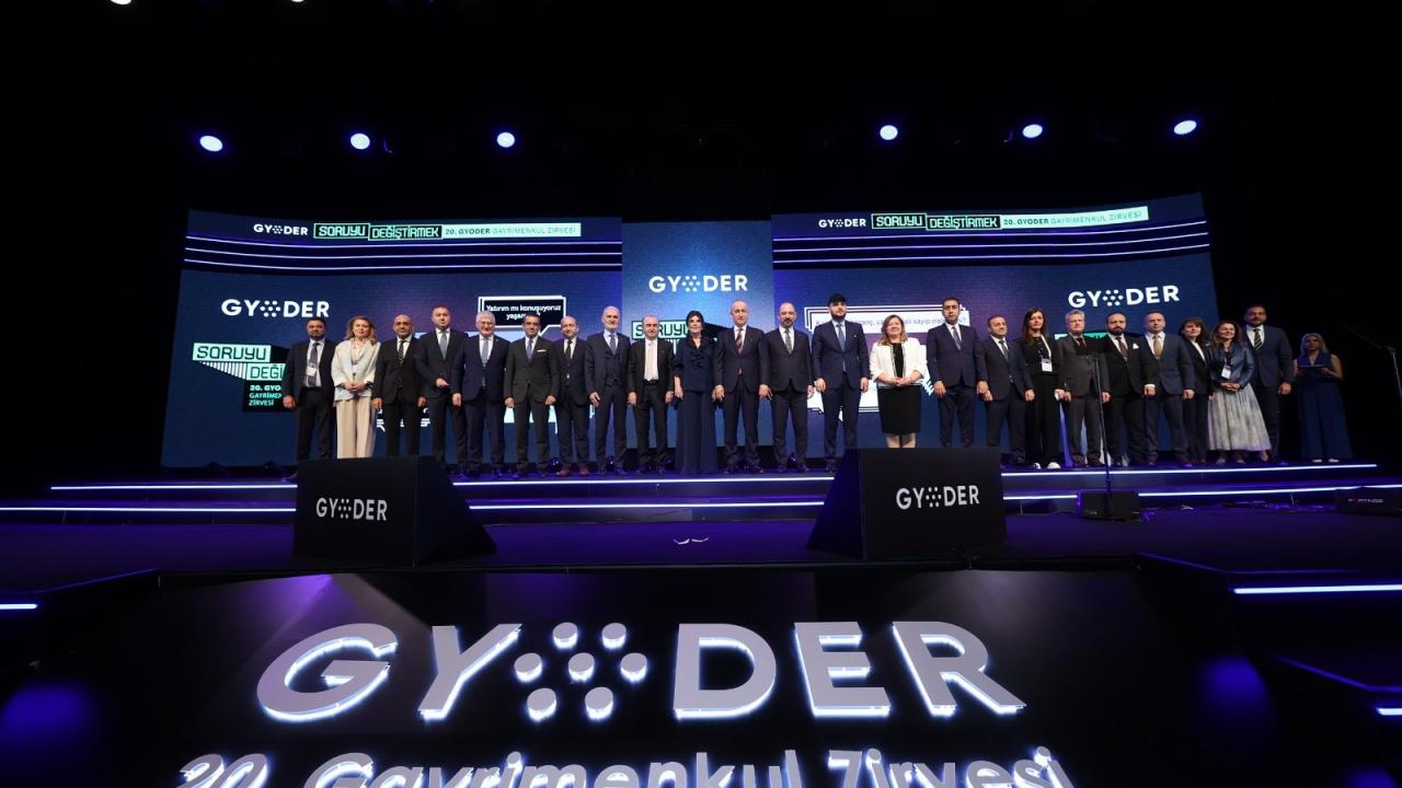 GYODER 20'nci zirvesinde sektörü bir kez daha buluşturdu