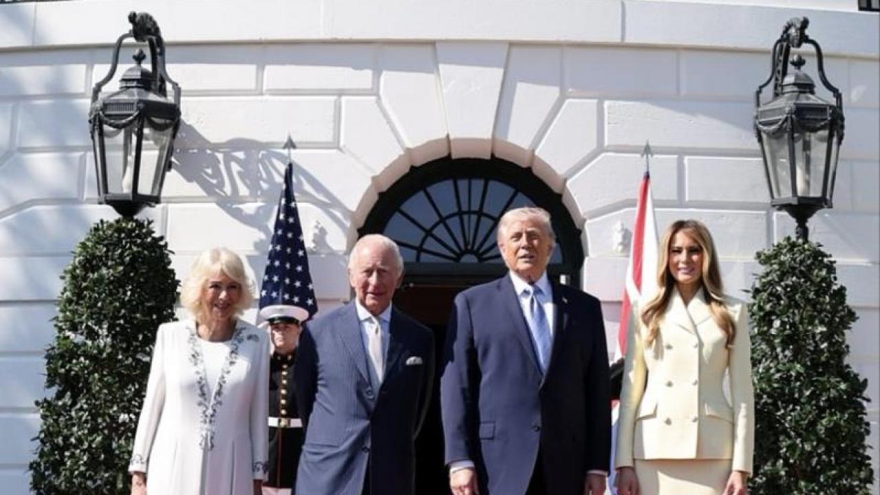 İngiltere Kralı Charles ve eşi Kraliçe Camilla ABD’de
