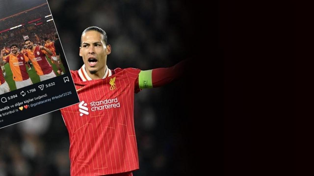 Leroy Sane'nin derbi paylaşımı gündem oldu! Van Dijk, G.Saraylıları heyecanlandırdı