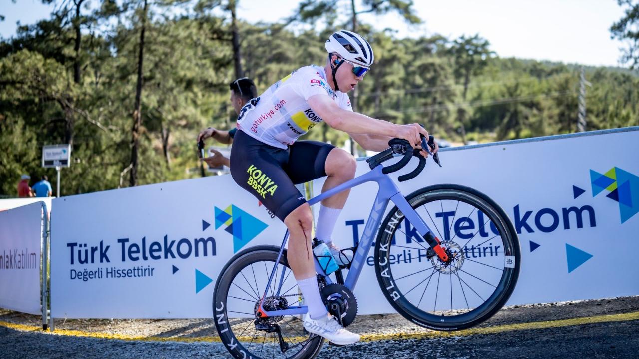 Mustafa Tarakçı, 61. Cumhurbaşkanlığı Türkiye Bisiklet Turu'nda gururlandırdı