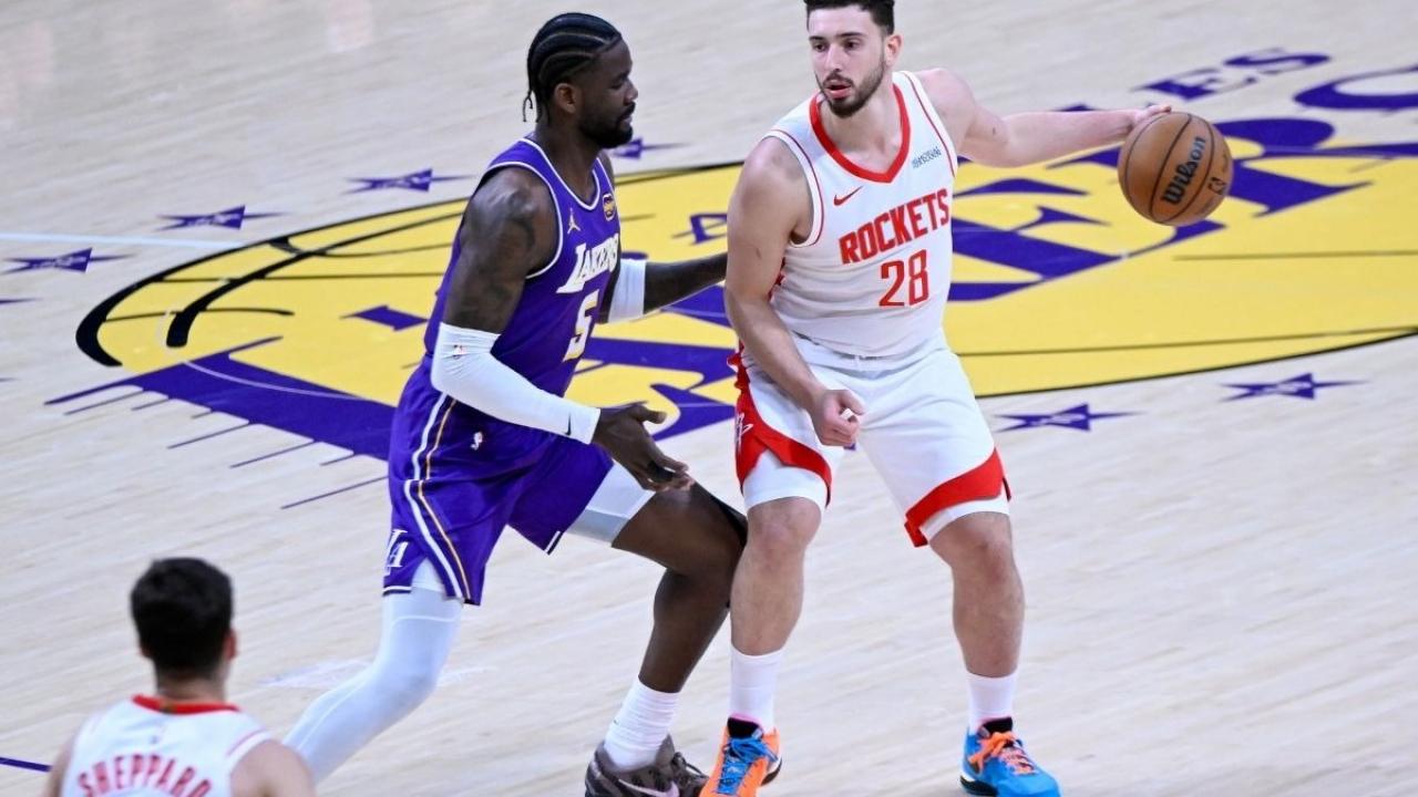 Rockets, Lakers'a kolay boyun eğmiyor! Alperen'in performansıyla seri 3-2'ye geldi