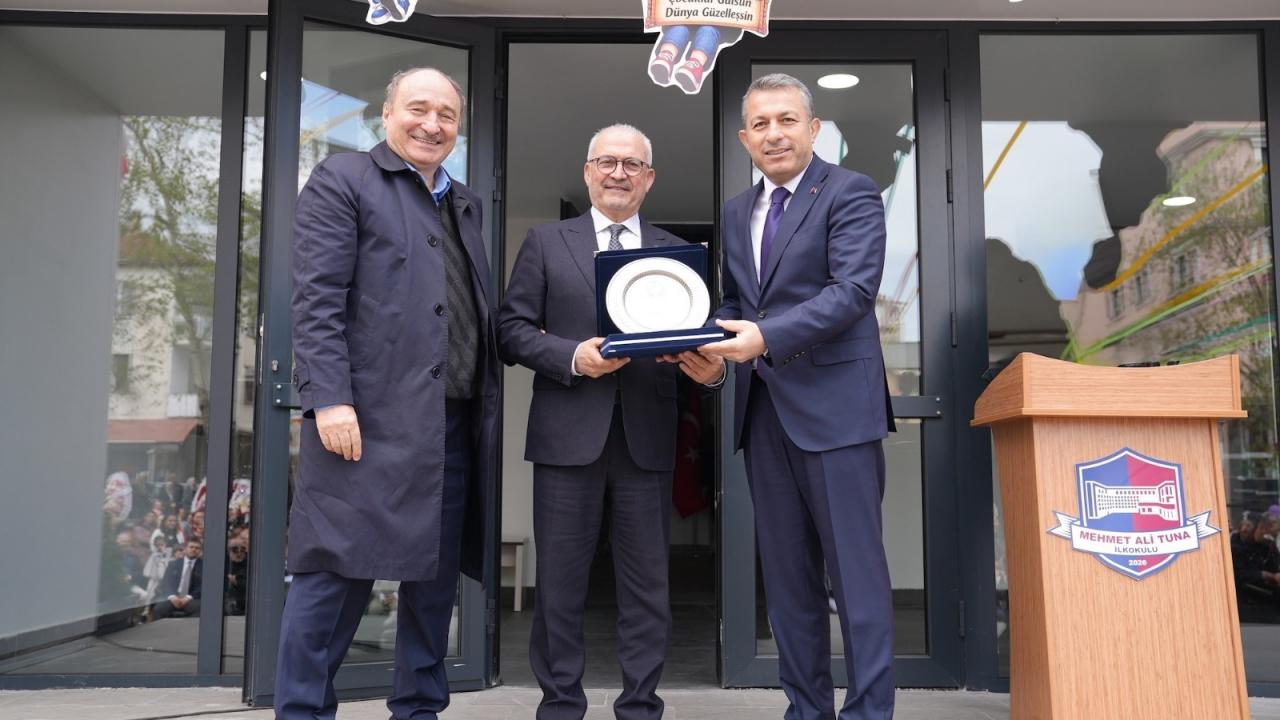 Trabzon’da Mehmet Ali Tuna İlkokulu açıldı!