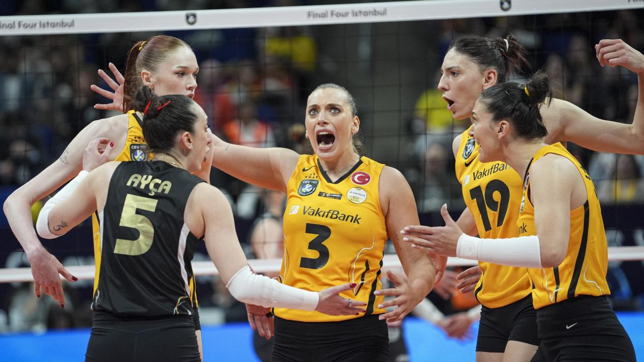 VakıfBank Şampiyonlar Ligi'nde finale yükseldi!