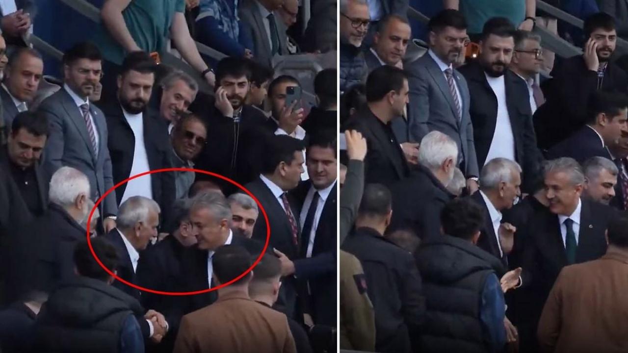 Dikkat çeken görüntü: Ahmet Türk, kendisi yerine kayyum atanan Vali Akkoyun ile yan yana
