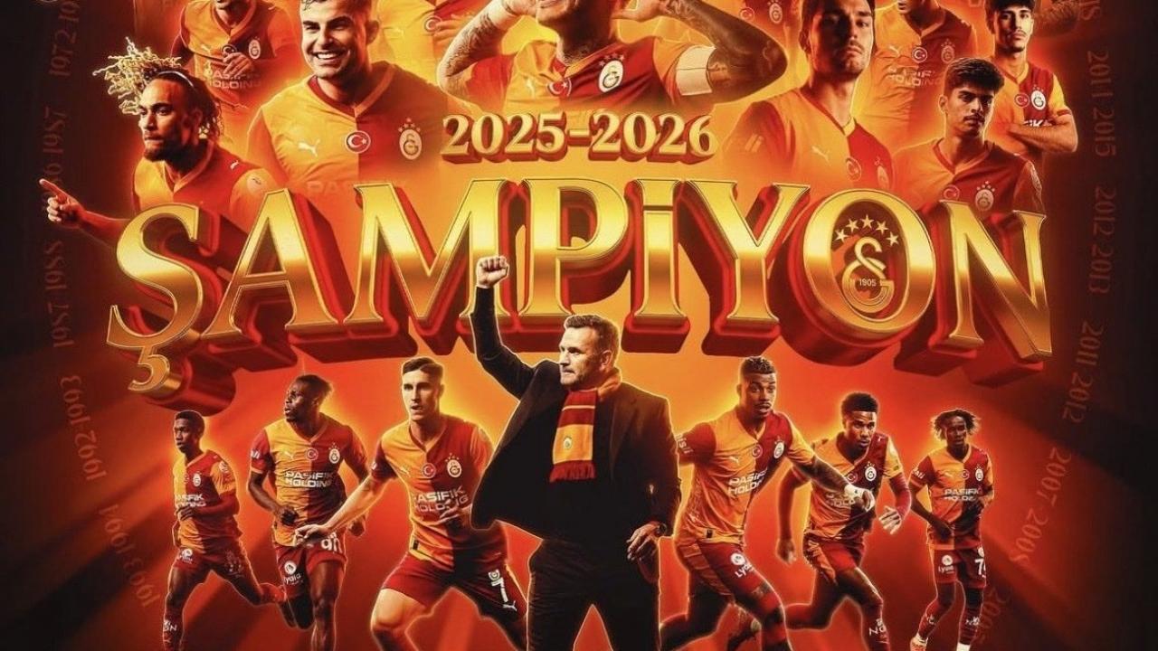 Eski Fenerbahçeli Galatasaray'ın şampiyonluk paylaşımını beğendi! Ortalık karıştı