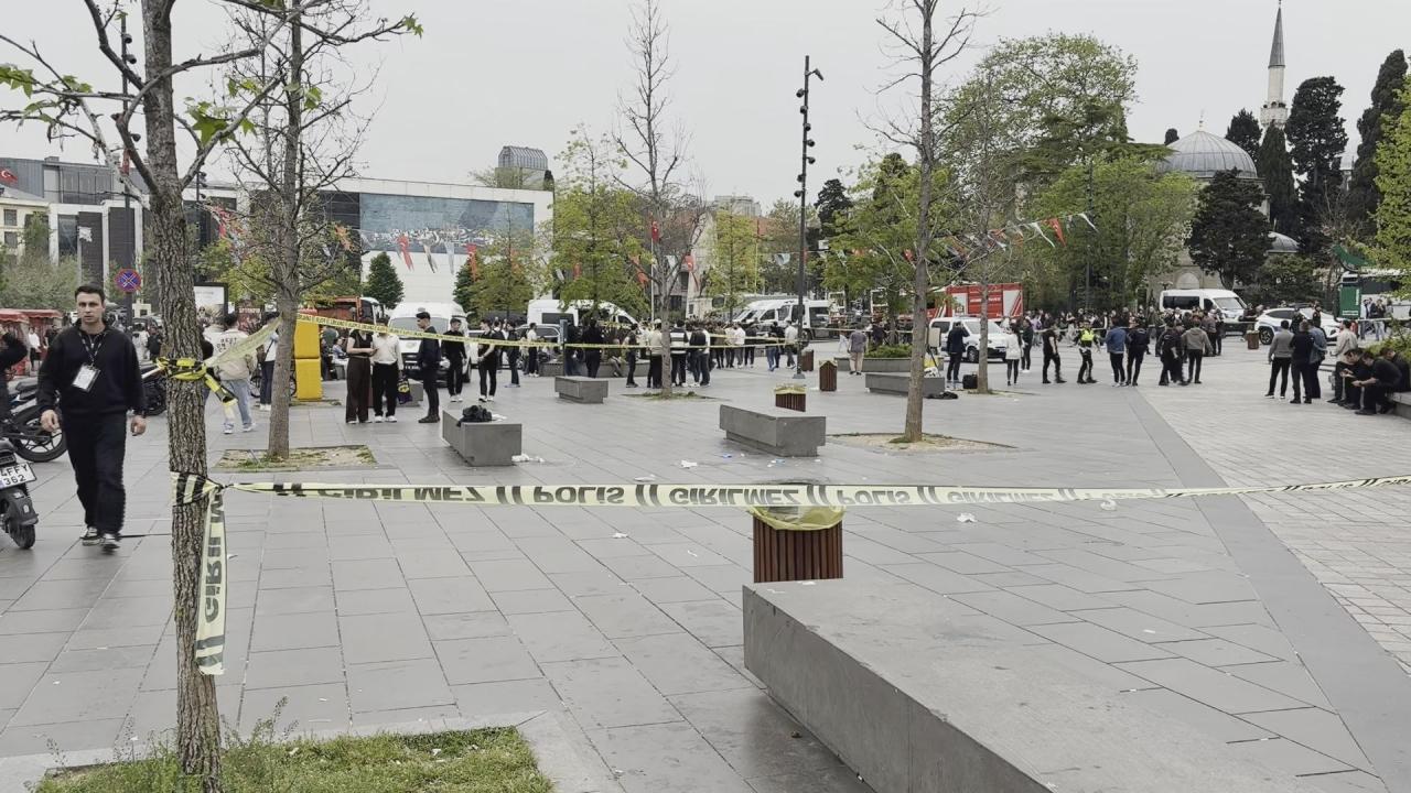 Beşiktaş'ta palalı saldırı! Polis ateş açarak durdurdu: 4 yaralı