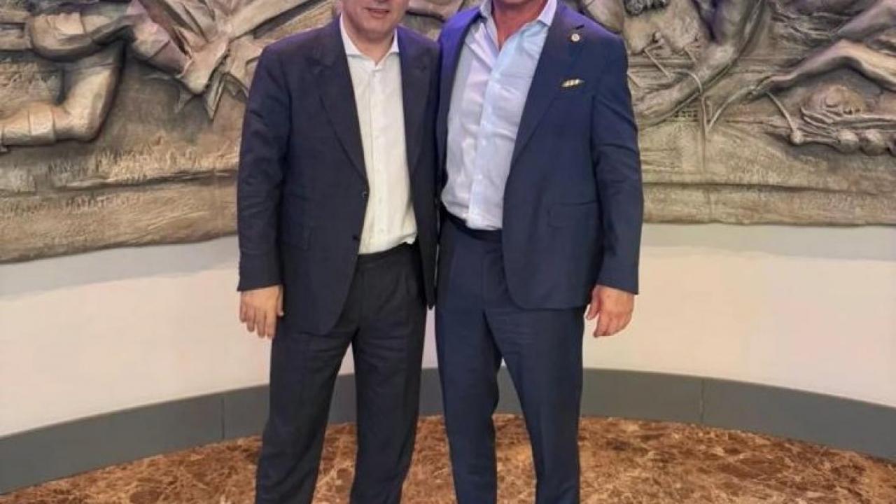Hakan Safi'den Sadettin Saran'a ziyaret