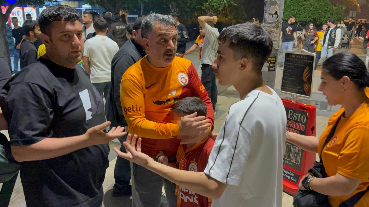 Şampiyonluk kutlaması kabusa döndü! 7 yaşındaki çocuğun yüzüne alkol şişesi fırlattılar