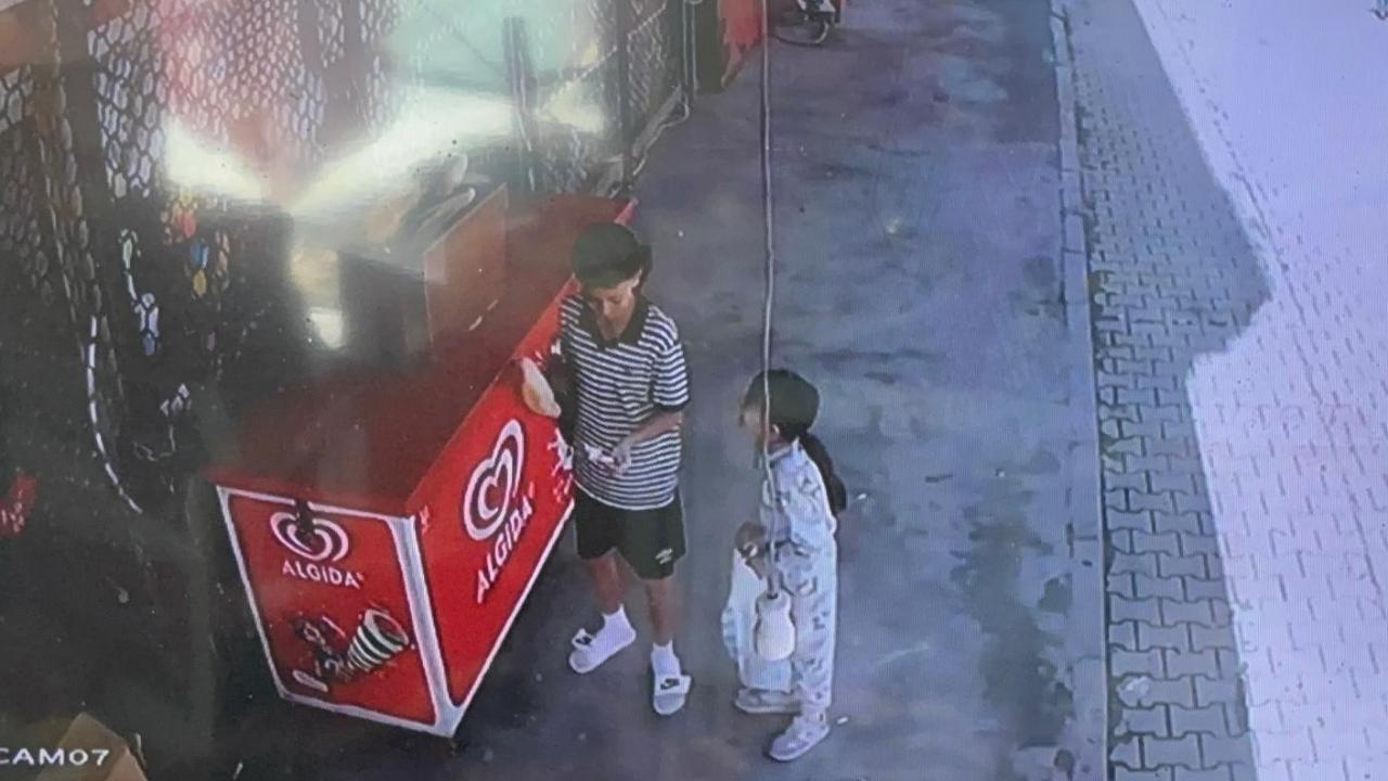 13 yaşındaki Yusuf'tan alkışlanacak hareket! Güvenlik kamerasına böyle yansıdı