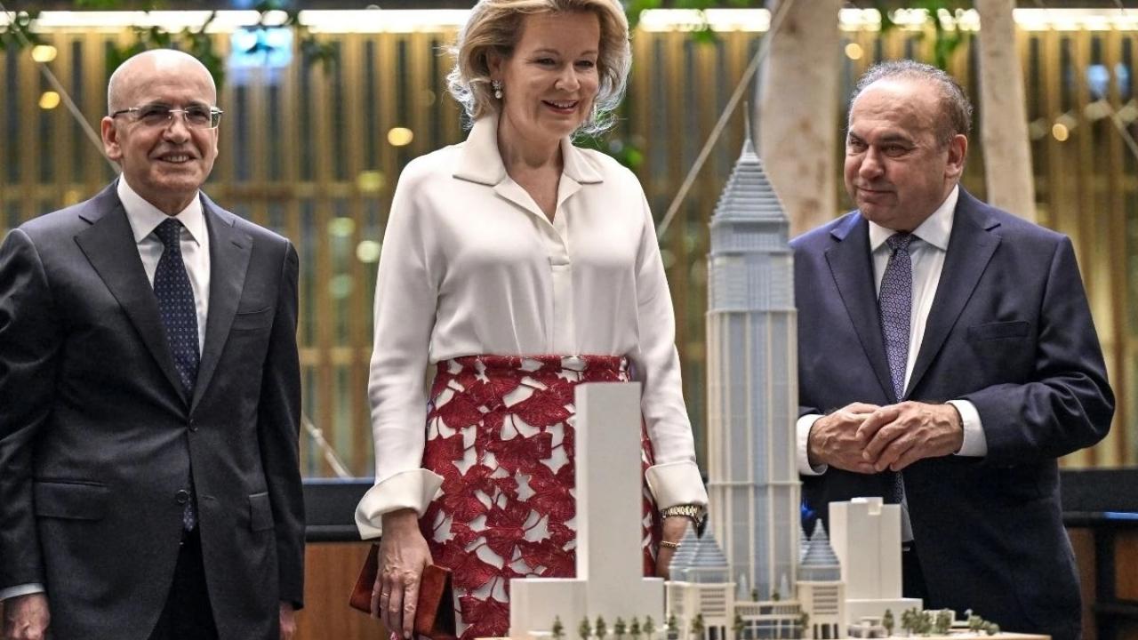 Belçika Kraliçesi Mathilde, İstanbul Finans Merkezi'ne ziyaret gerçekleştirdi