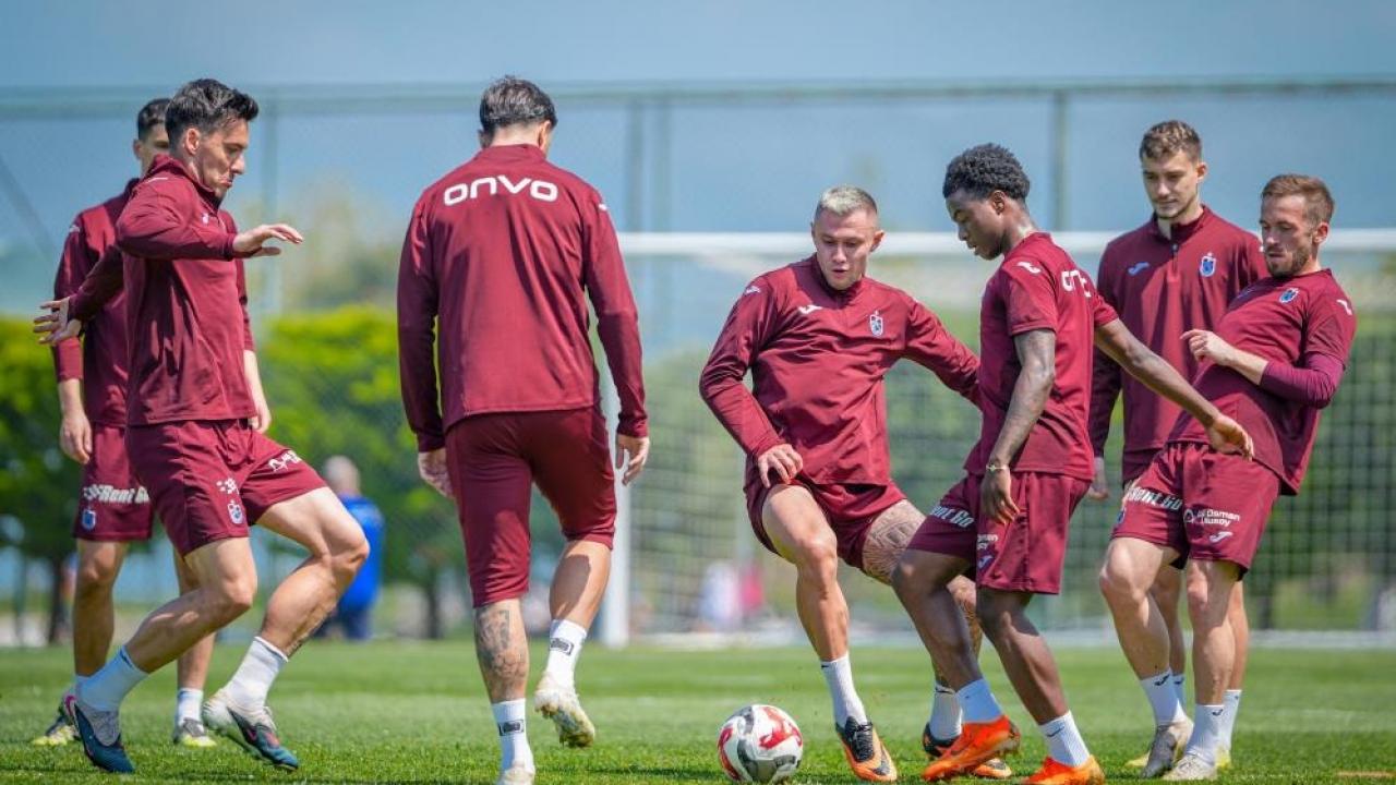 Trabzonspor, kupa maçının hazırlıklarını tamamladı
