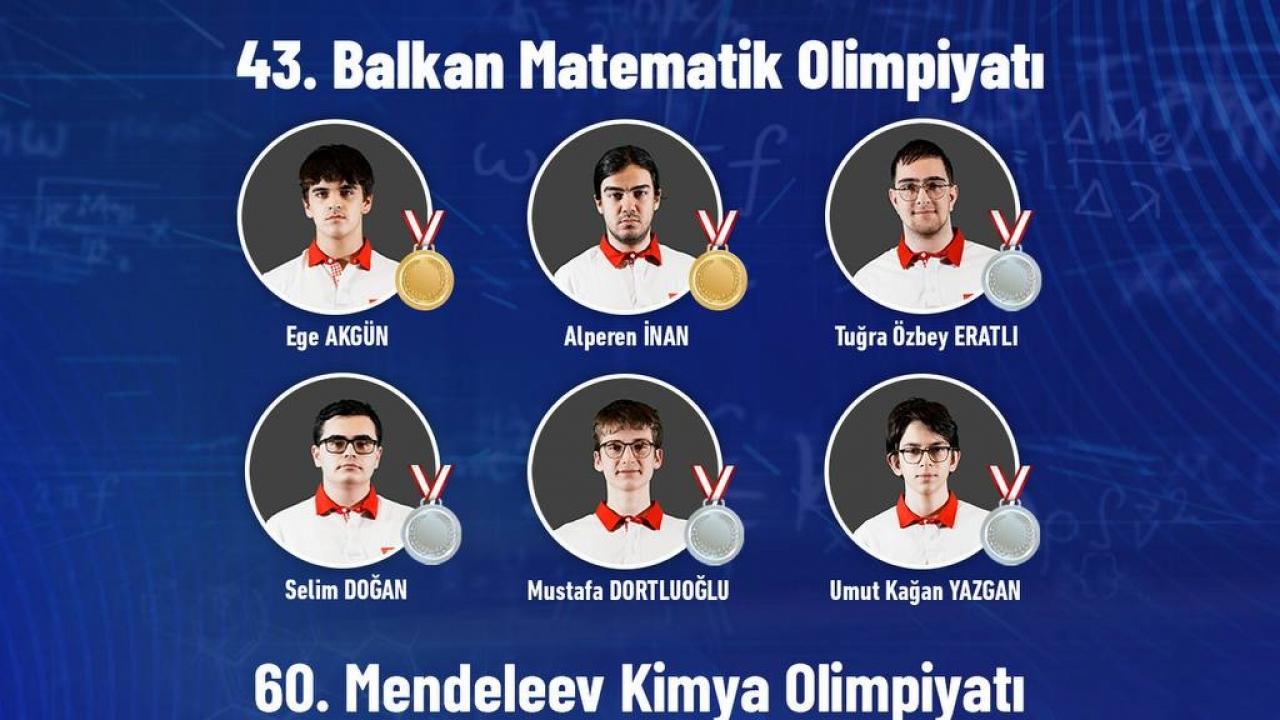 Bilim Olimpiyatları'nda Türk gençlerinden büyük başarı: Bakan Kacır tebrik etti!