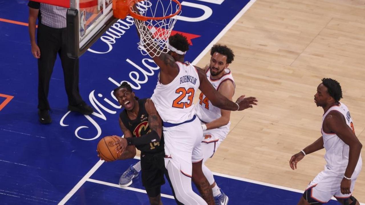 Doğu Konferansı final serisinde ilk maç New York Knicks'in