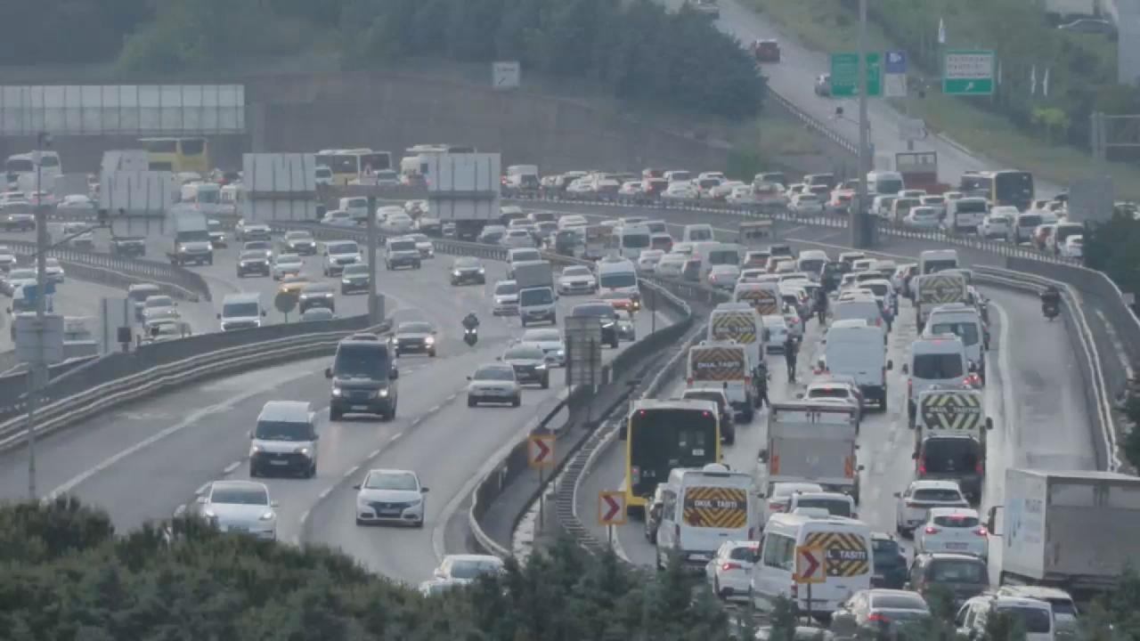 İstanbul'da trafik yoğunluğu yüzde 85'e ulaştı