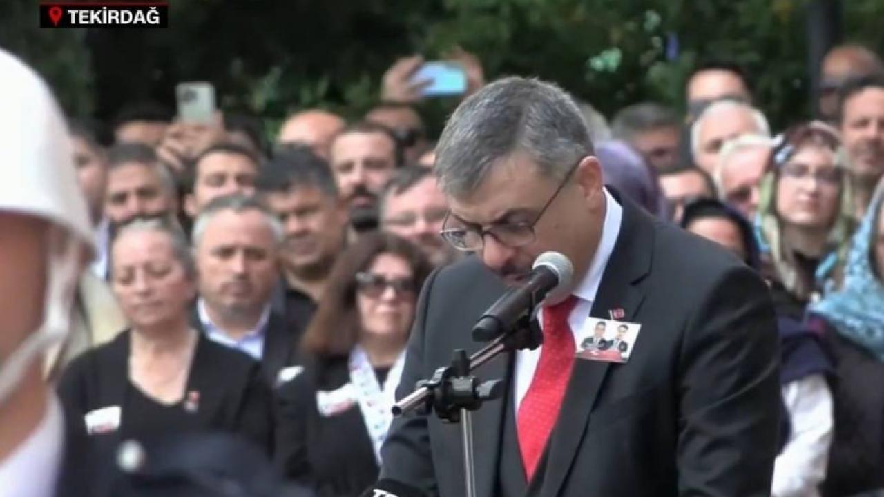 Tekirdağ şehitleri son yolculuğuna uğurlanıyor: Erdoğan'dan taziye mesajı