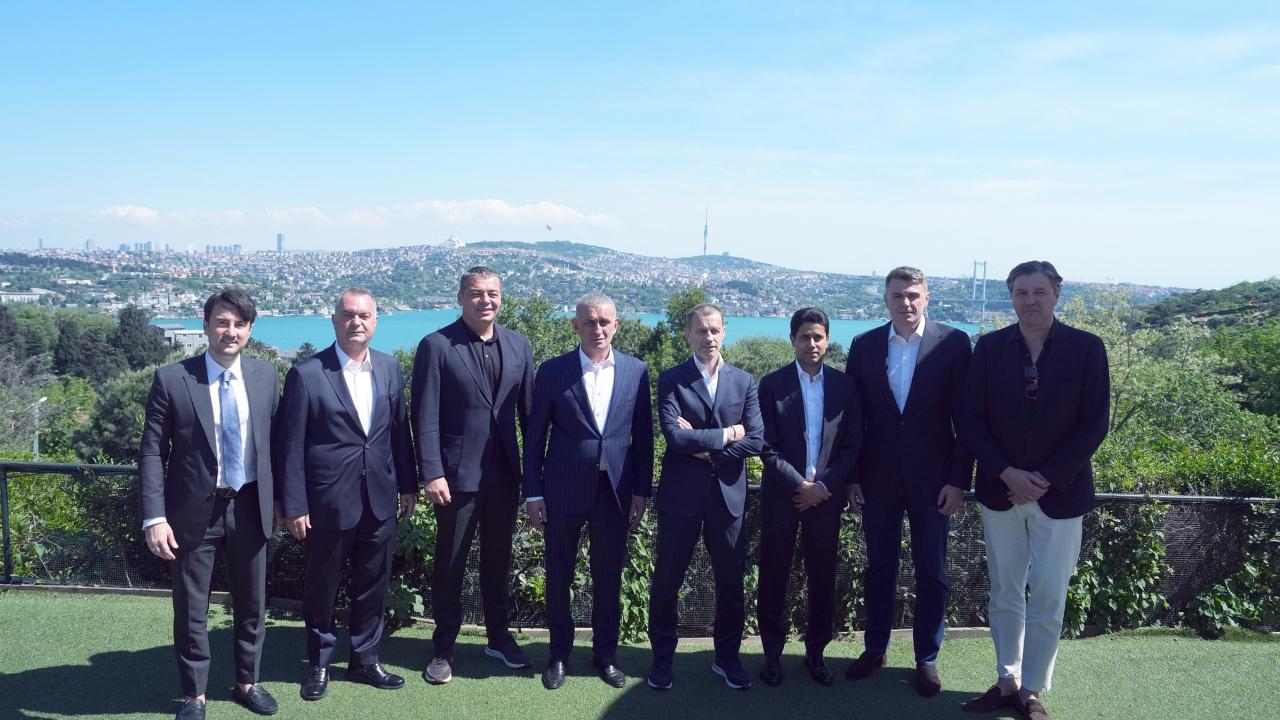 UEFA ve TFF heyetleri, İstanbul'da bir araya geldi