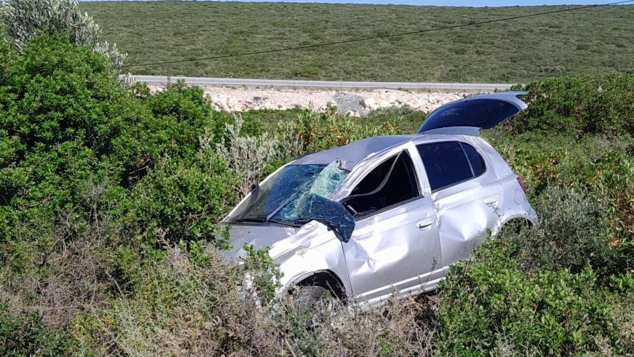 Aydın’da şarampole devrilen otomobildeki 2 kişi öldü Aydın’da şarampole devrilen otomobildeki 2 kişi öldü