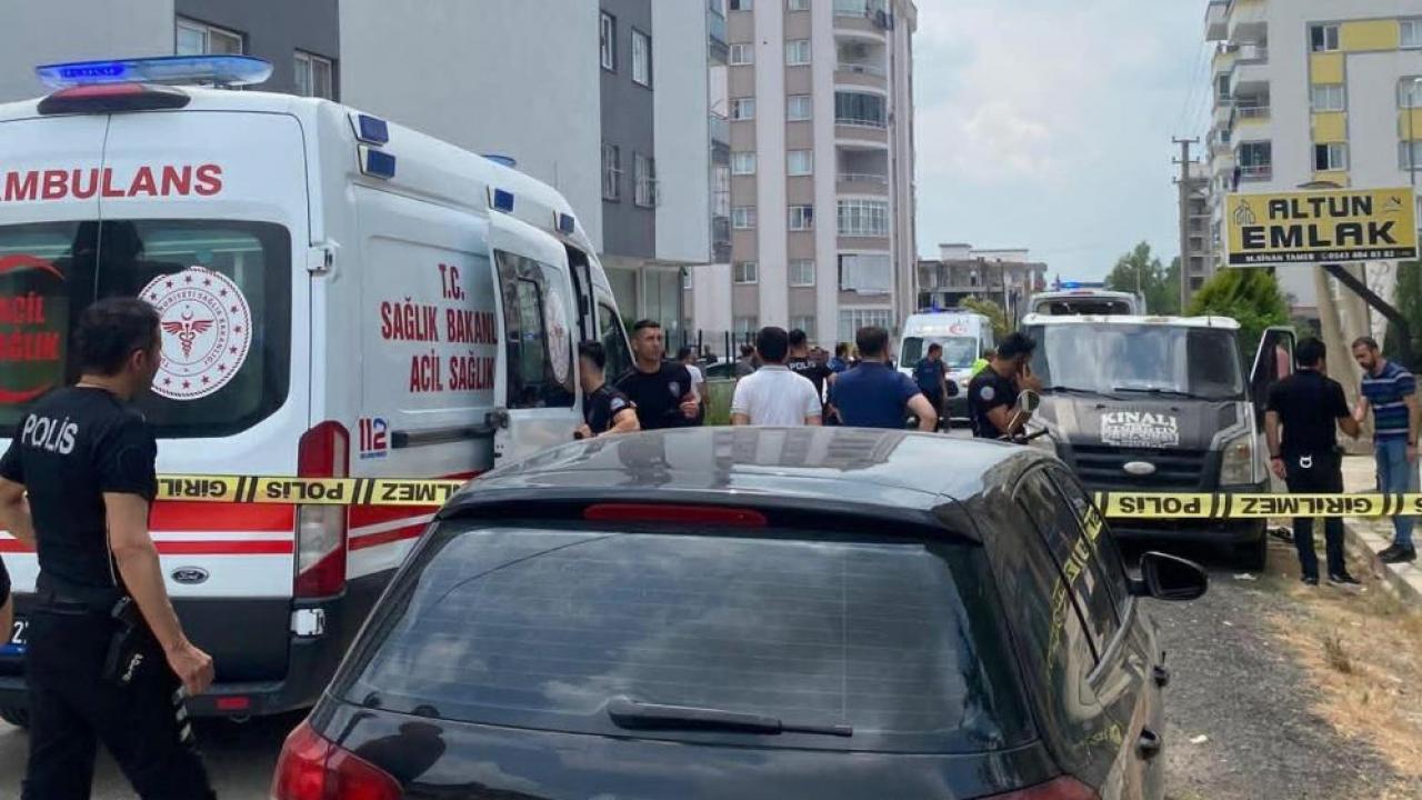 İş yerinde çıkan silahlı kavgada olay yeri