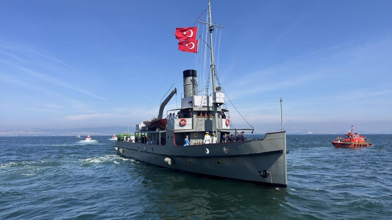 TBMM Başkanı Kurtulmuş, Çanakkale’de Nusret Mayın Gemisi’yle boğazı geçti TBMM Başkanı Kurtulmuş, Çanakkale’de Nusret Mayın Gemisi’yle boğazı geçti