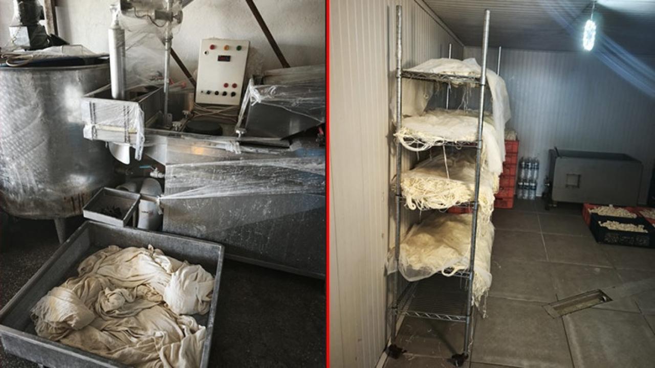 Ankara’da 9 ton bozuk süt ve süt ürünü ele geçirildi