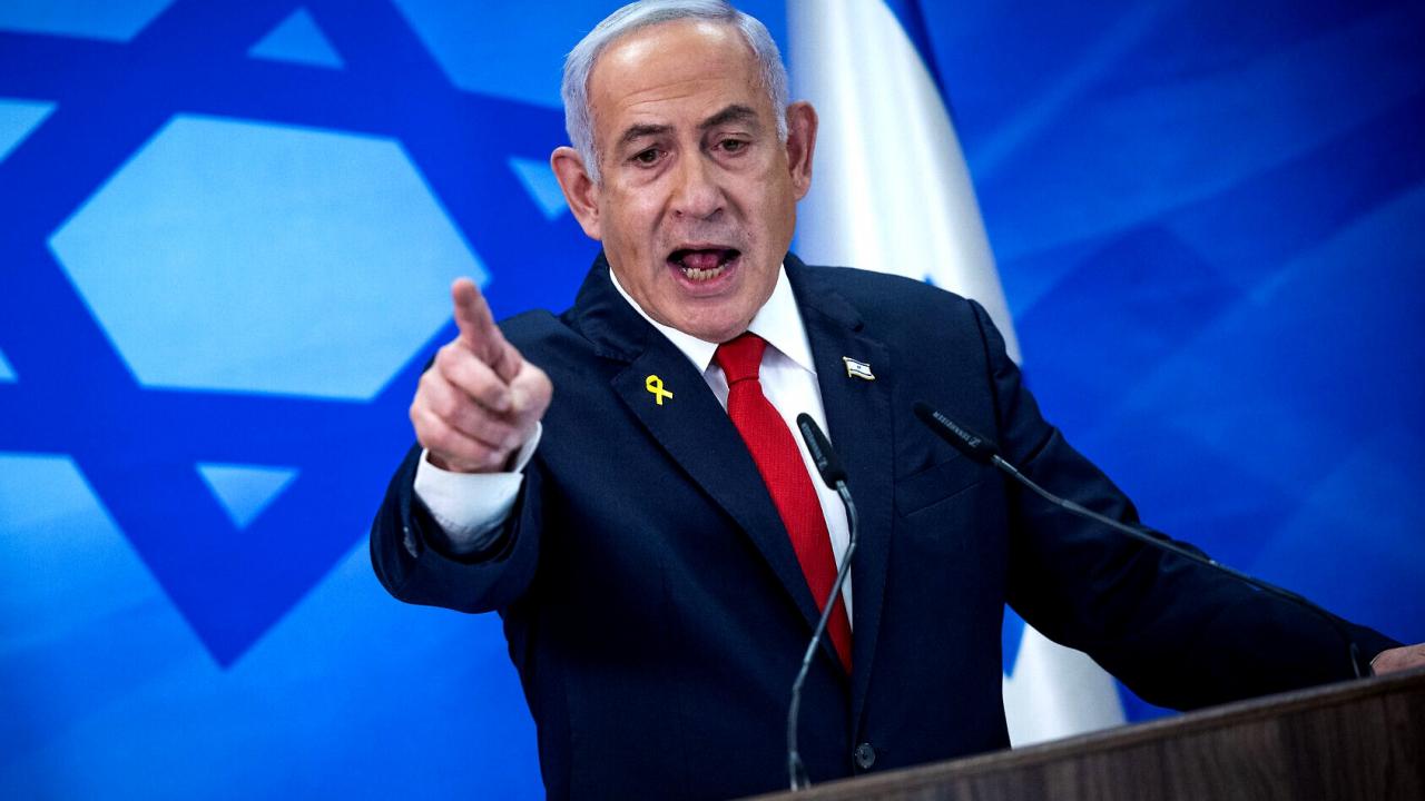 İsrail Başbakanı Binyamin Netanyahu