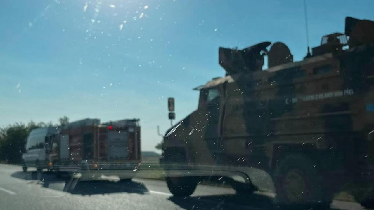 Konya’da zırhlı araç devrildi: 1 asker yaralı