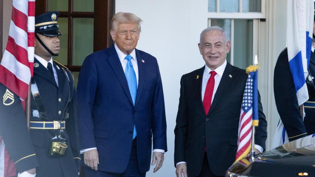 İsrail Başbakanı Binyamin Netanyahu ve ABD Başkanı Donald Trump'ın telefon görüşmesi