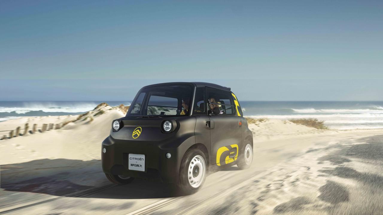 Sörf kültürü asfalta iniyor: Citroën Ami Rip Curl Türkiye pazarında Sörf kültürü asfalta iniyor: Citroën Ami Rip Curl Türkiye pazarında