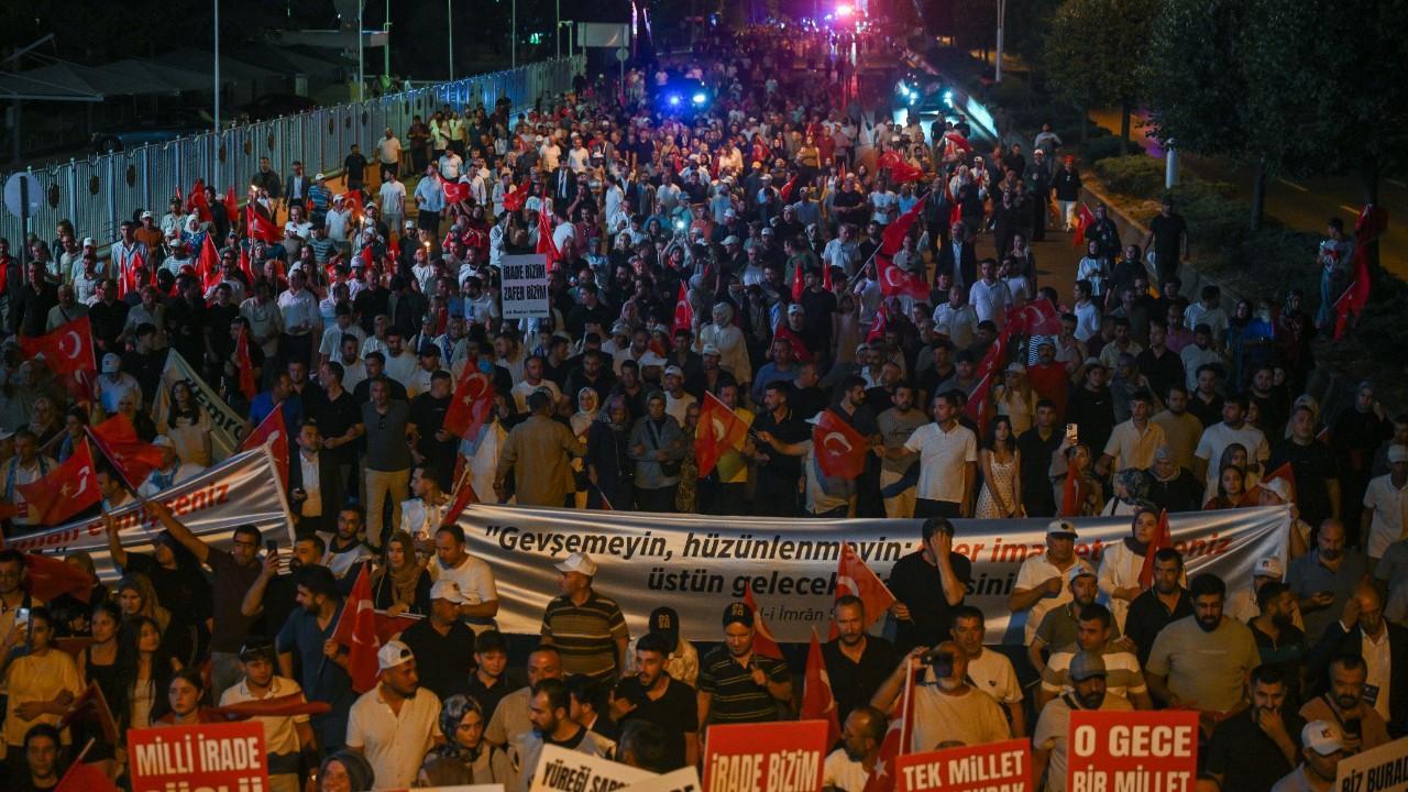 Ankara’da 15 Temmuz dolayısıyla kortej düzenlendi