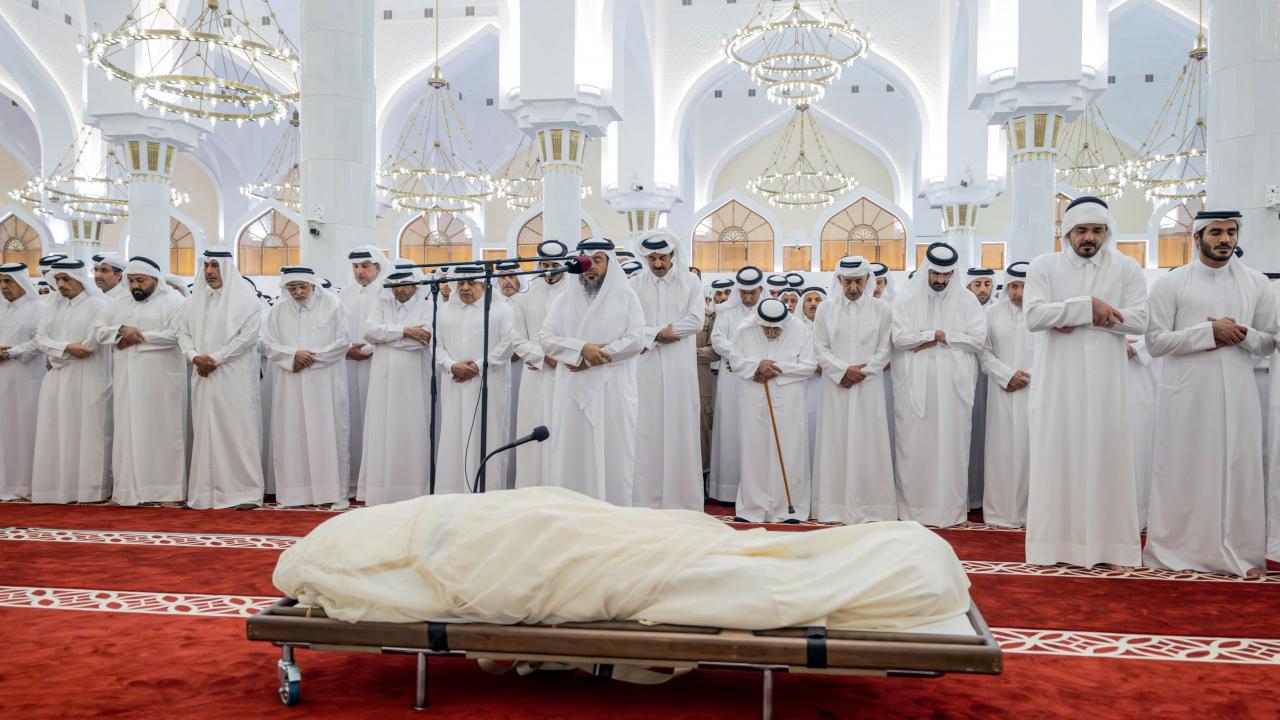 Eski Katar Emiri Hamad bin Halife Al Sani son yolculuğuna uğurlandı