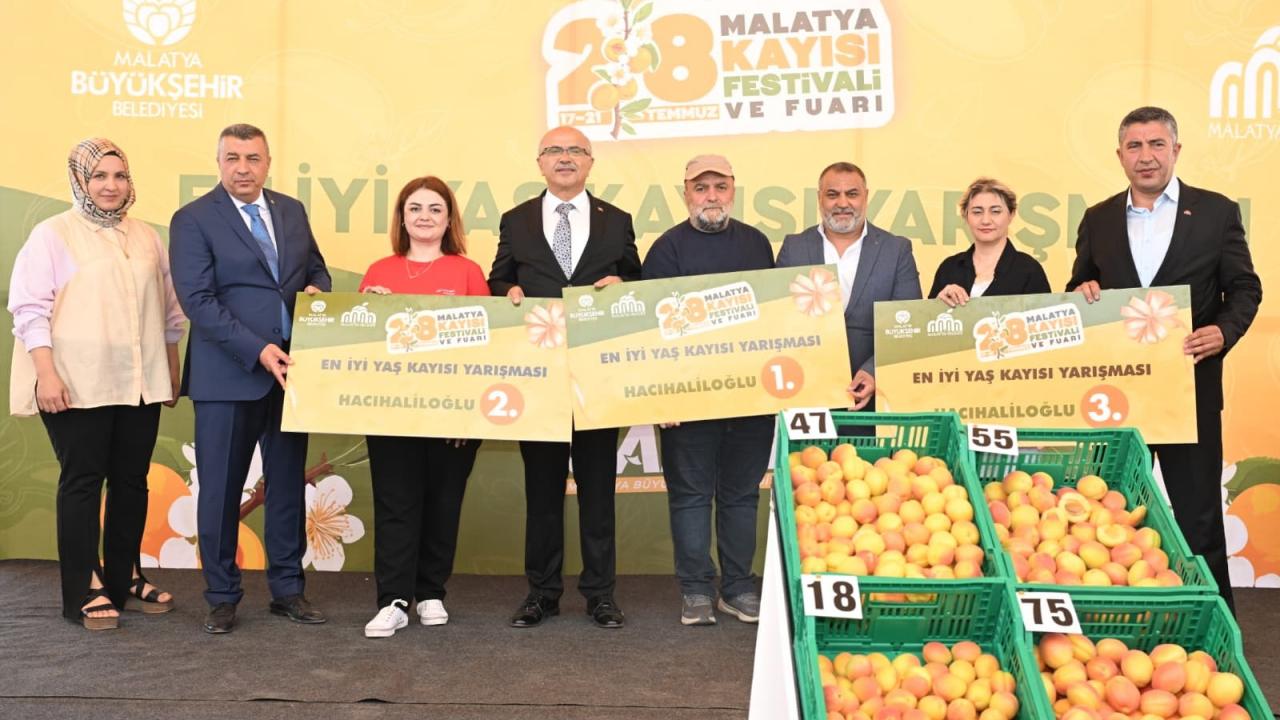 28. Malatya Kayısı Festivali ve Fuarı Başladı
