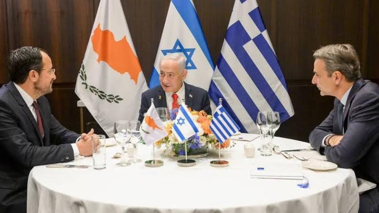 Şer ittifakından yeni anlaşma: Rum Kesimi, İsrail ve Yunanistan… Şer ittifakından yeni anlaşma: Rum Kesimi, İsrail ve Yunanistan…