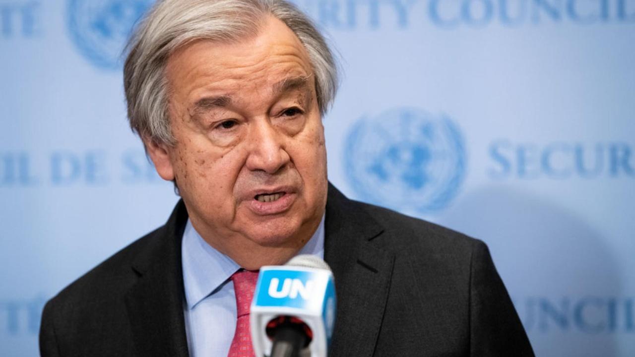 BM Genel Sekreteri Guterres'ten İsrail'e Suriye mesajı