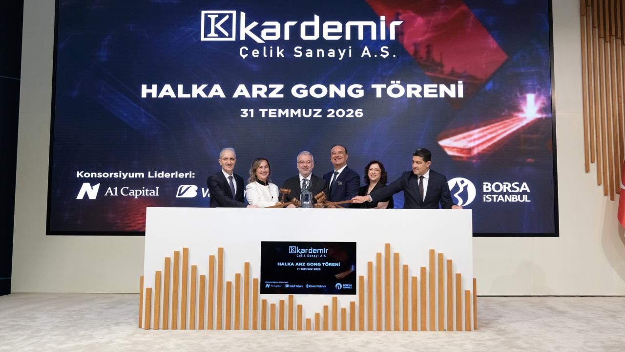 Borsa İstanbul’da gong Kardemir Çelik için çaldı!
