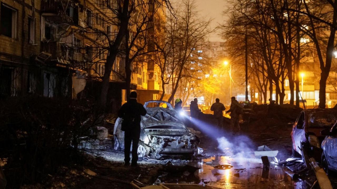 Kiev’e bombardıman: Çok sayıda ölü ve yaralı var