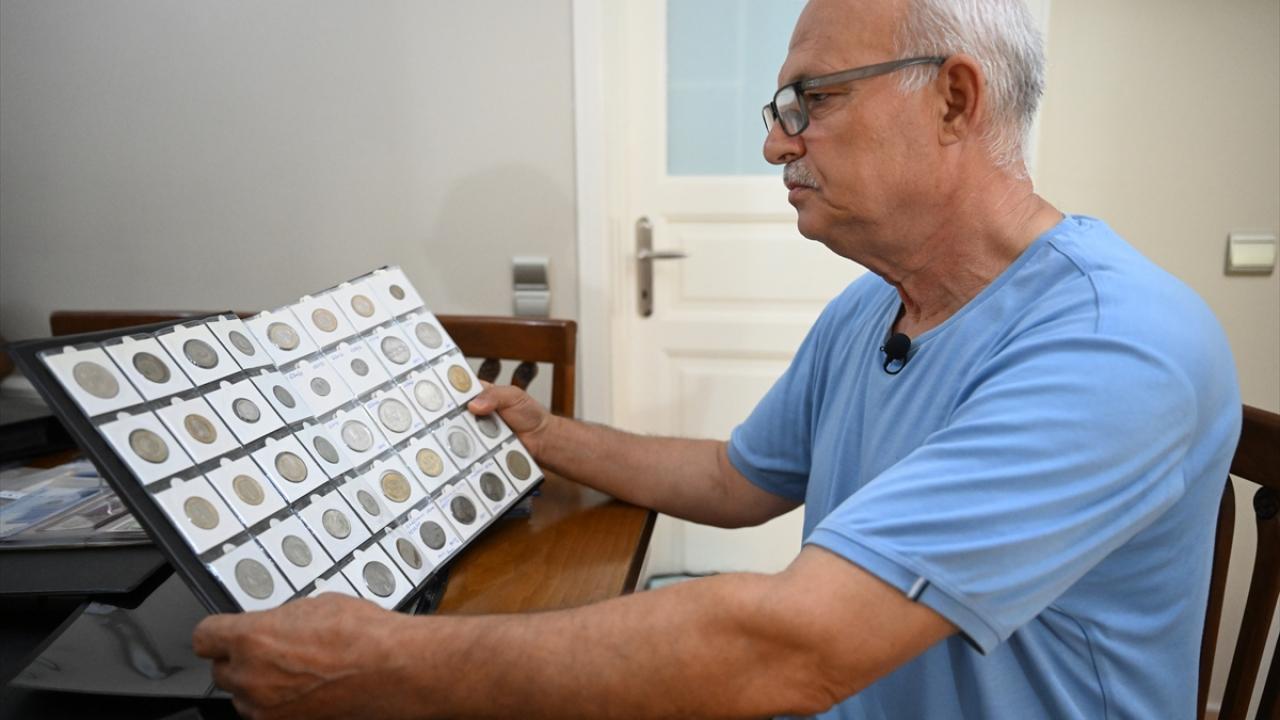Çocukluk merakı 163 ülkeden paranın yer aldığı koleksiyona dönüştü