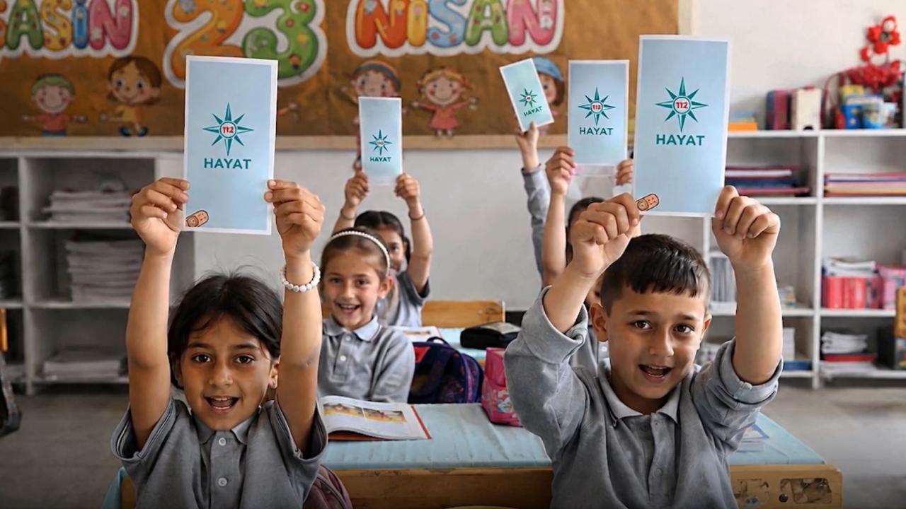 HAYAT 112 Acil uygulaması için kamu spotu yayınlandı