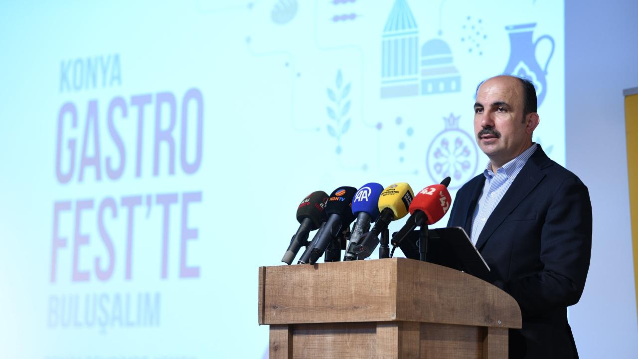Konya Gastrofest için geri sayım başladı Konya Gastrofest için geri sayım başladı